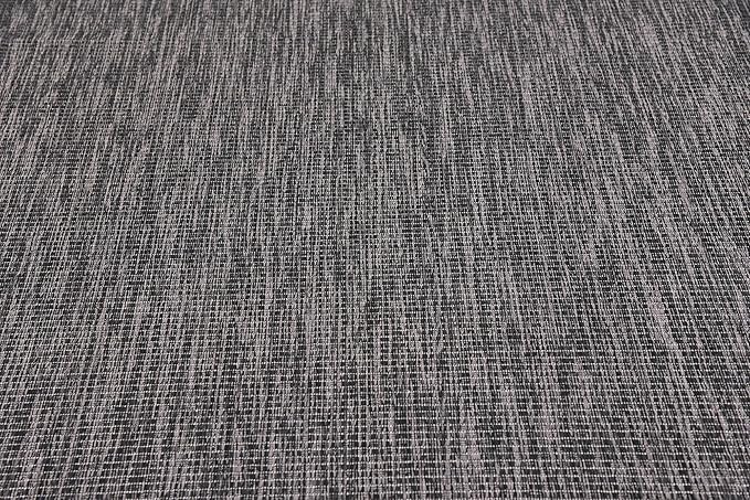 Unique Loom Collection Casual Transitional Solid Heathered Indoor/Outdoor - Image 6