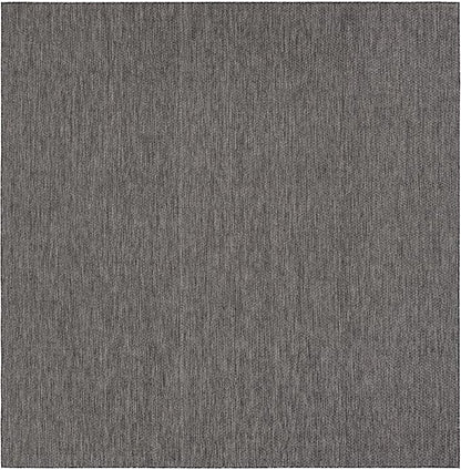Unique Loom Outdoor Solid Collection Area Rug - Image 3
