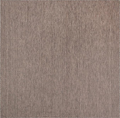 Unique Loom Outdoor Solid Collection Area Rug - Image 3