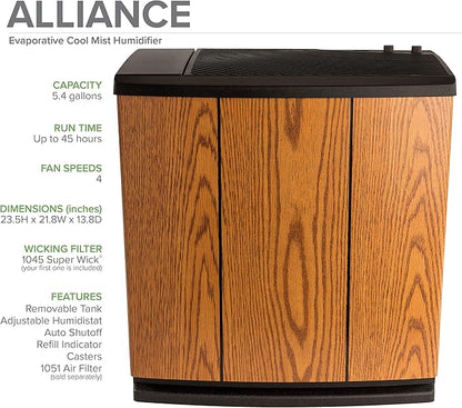 AIRCARE Digital Whole-House Console-Style Evaporative Humidifier - Image 2