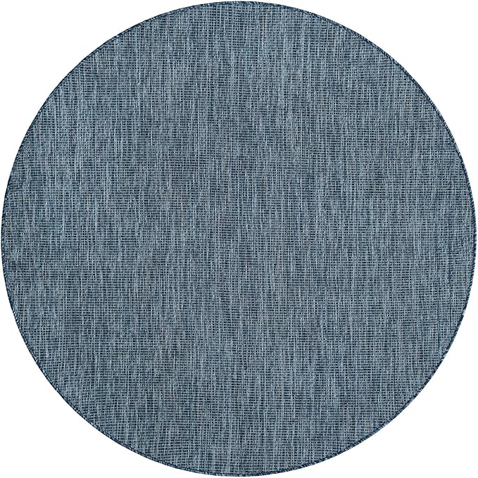 Unique Loom Outdoor Solid Collection Area Rug - Image 2