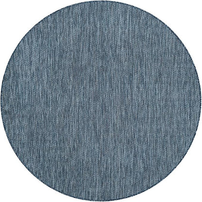 Unique Loom Outdoor Solid Collection Area Rug - Image 2