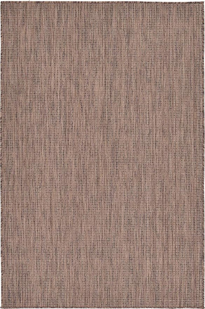 Unique Loom Collection Casual Transitional Solid Heathered Indoor/Outdoor - Image 7