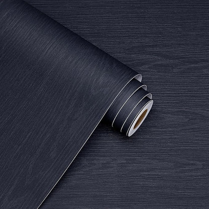WESTICK Wood Contact Paper for Countertops Desk Navy Peel and Stick Wood - Image 9
