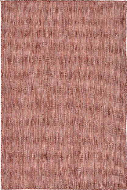 Unique Loom Collection Casual Transitional Solid Heathered Indoor/Outdoor - Image 6