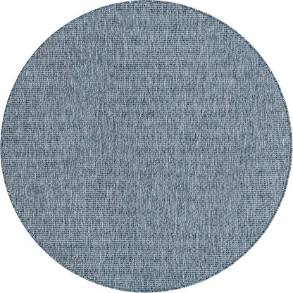 Unique Loom Collection Casual Transitional Solid Heathered Indoor/Outdoor - Image 8