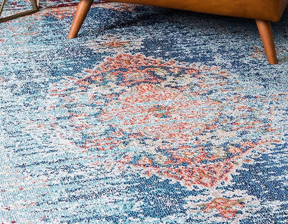 Unique Loom Outdoor Solid Collection Area Rug - Image 6