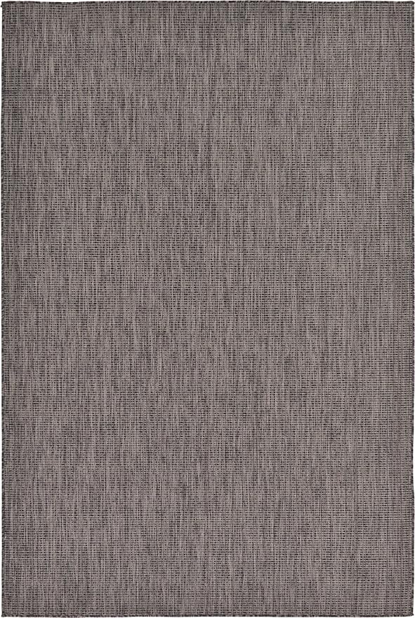 Unique Loom Collection Casual Transitional Solid Heathered Indoor/Outdoor - Image 3