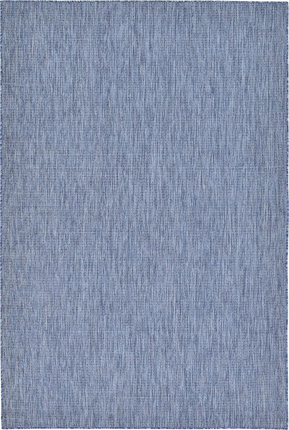 Unique Loom Collection Casual Transitional Solid Heathered Indoor/Outdoor by UniqueLoom