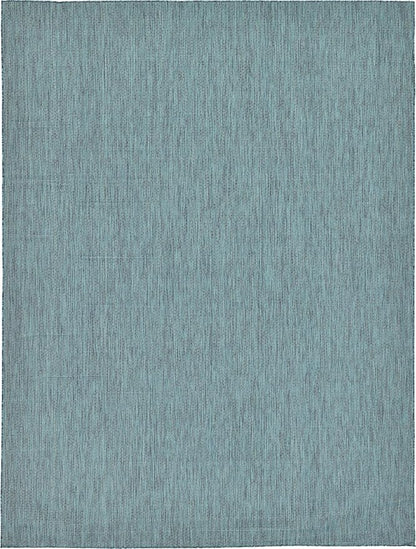 Unique Loom Collection Casual Transitional Solid Heathered Indoor/Outdoor - Image 4