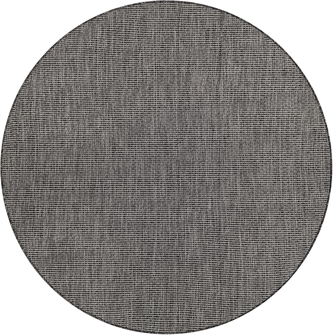 Unique Loom Outdoor Solid Collection Area Rug - Image 3