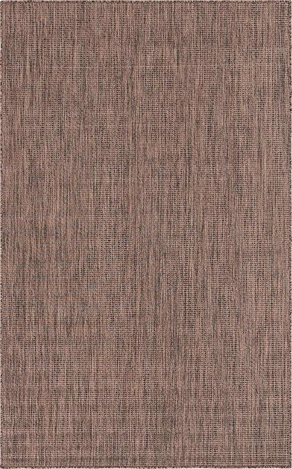 Unique Loom Collection Casual Transitional Solid Heathered Indoor/Outdoor - Image 7