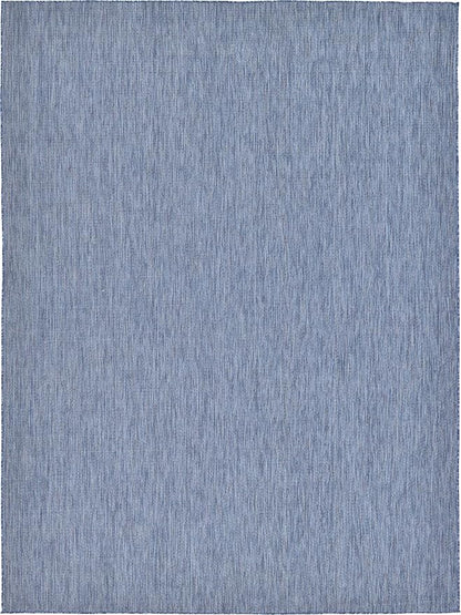 Unique Loom Collection Casual Transitional Solid Heathered Indoor/Outdoor by UniqueLoom