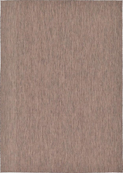 Unique Loom Collection Casual Transitional Solid Heathered Indoor/Outdoor - Image 7