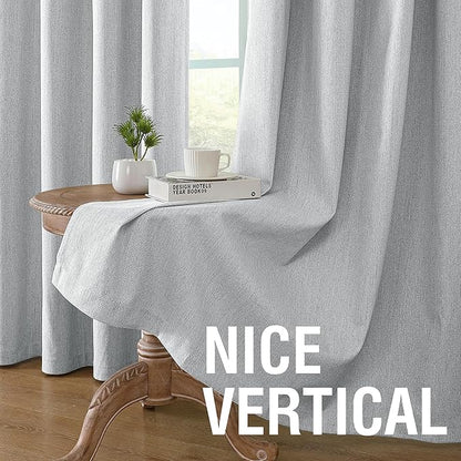 H.VERSAILTEX Chenille Linen Blackout Curtains - Image 6