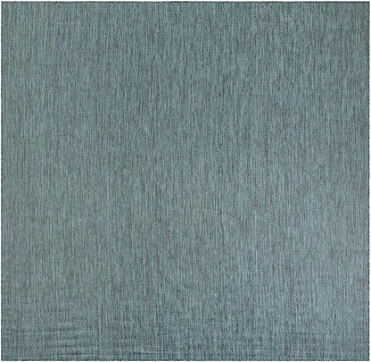Unique Loom Outdoor Solid Collection Area Rug - Image 2