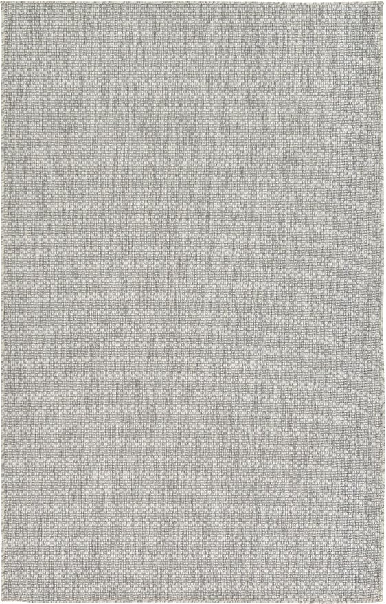 Unique Loom Collection Casual Transitional Solid Heathered Indoor/Outdoor - Image 2